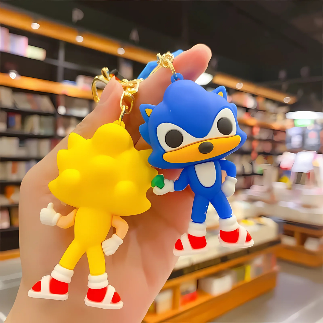 Sonic Heroes 3D Keychain  - Tinyminymo