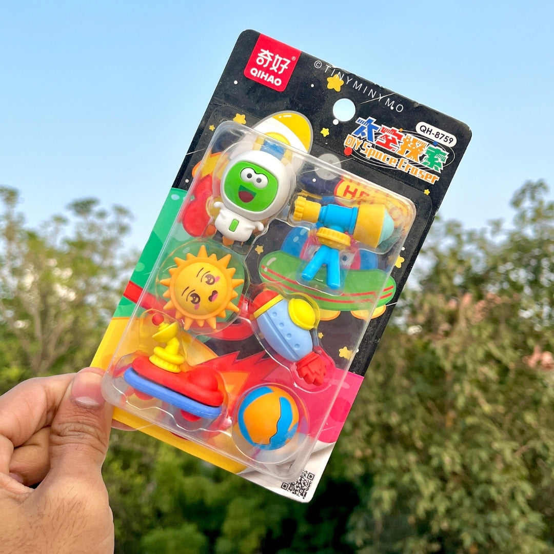 Space Eraser - Set of 6 - Tinyminymo