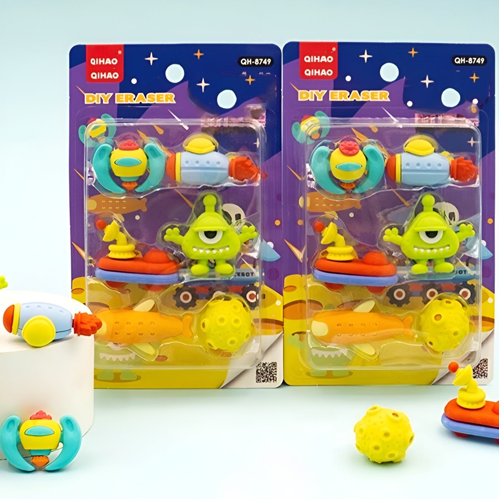 Space Force Eraser - Set of 6 - Tinyminymo