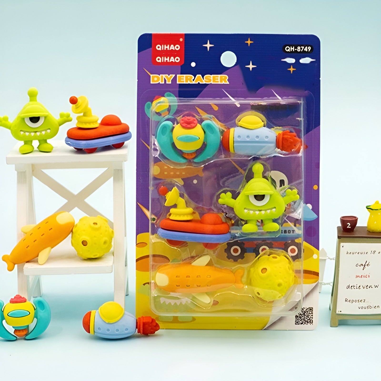 Space Force Eraser - Set of 6 - Tinyminymo