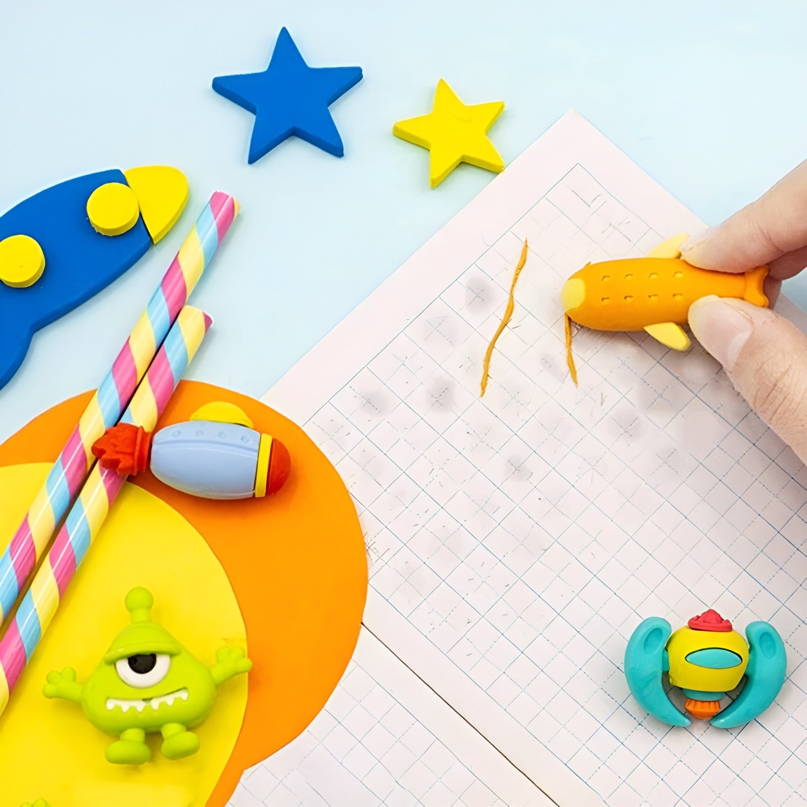 Space Force Eraser - Set of 6 - Tinyminymo