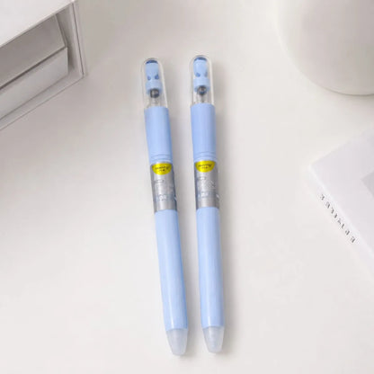 Two Light Blue Space themed Gel Pens - Tinyminymo