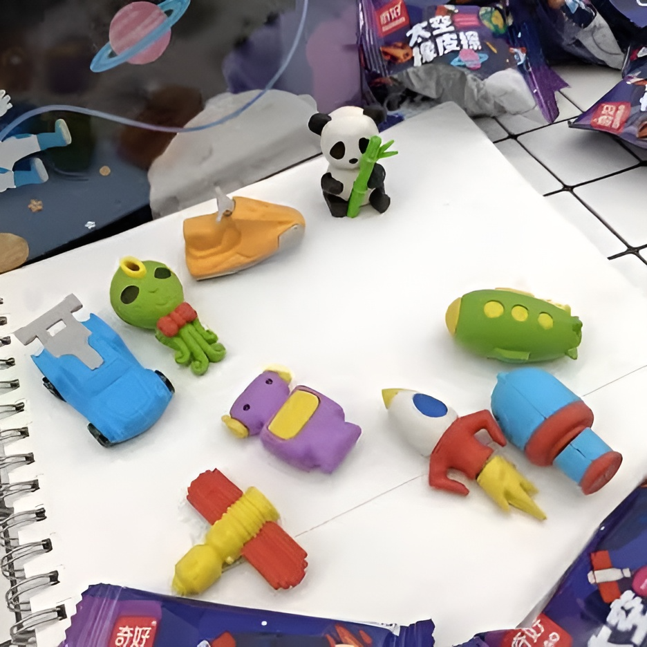 Space Surprise Eraser - Tinyminymo