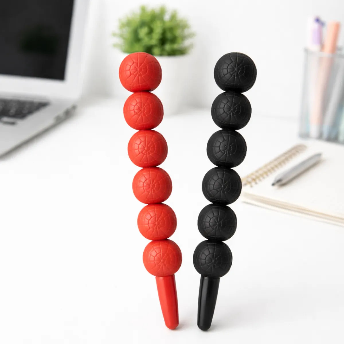 Red and Black Spiderman Pens - Tinyminymo