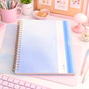 Blue Spiral Notebook - Tinyminymo