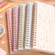 Five Spiral Bound Planner Notebook for Office Use - Tinyminymo
