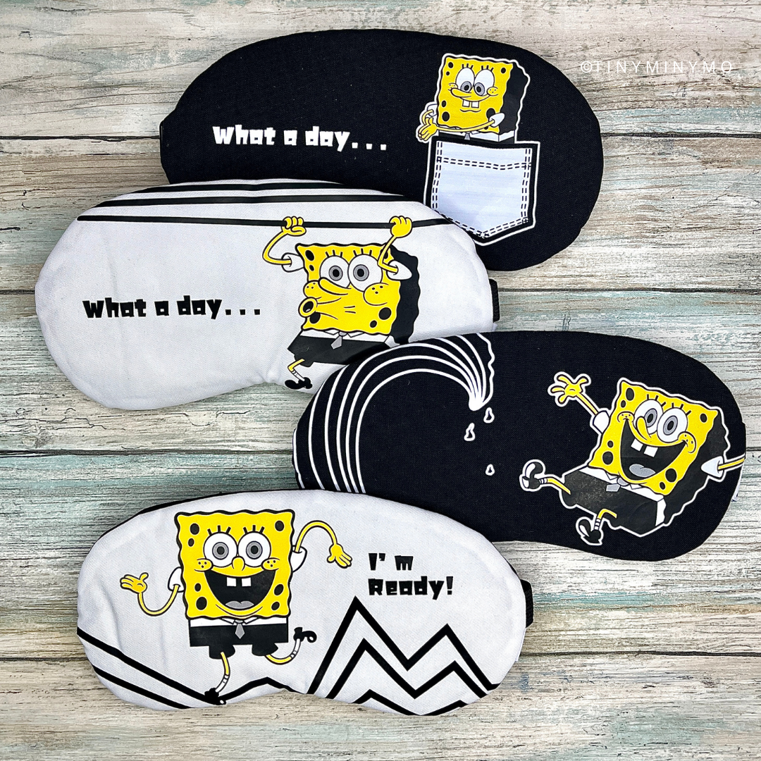 Spongebob Eye Mask  - Tinyminymo
