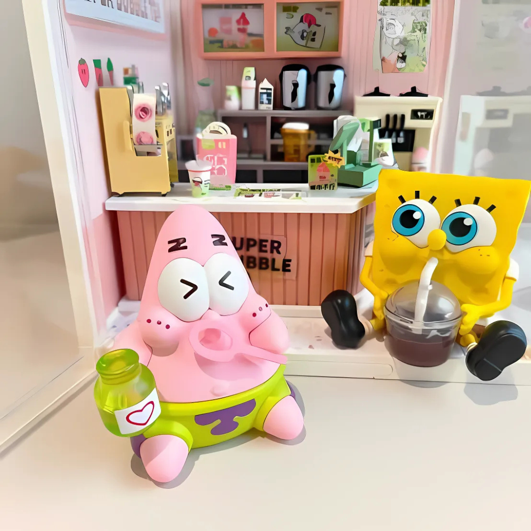 Spongebob and Patrick Action Figure - Tinyminymo