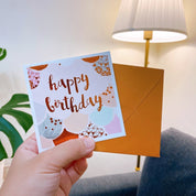 Square Birthday Card - Tinyminymo