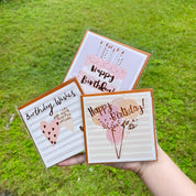 Square Birthday Card - Tinyminymo