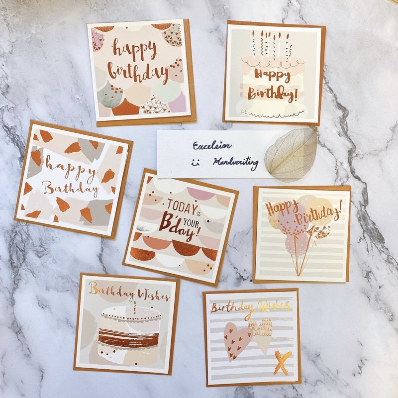 Square Birthday Card - Tinyminymo