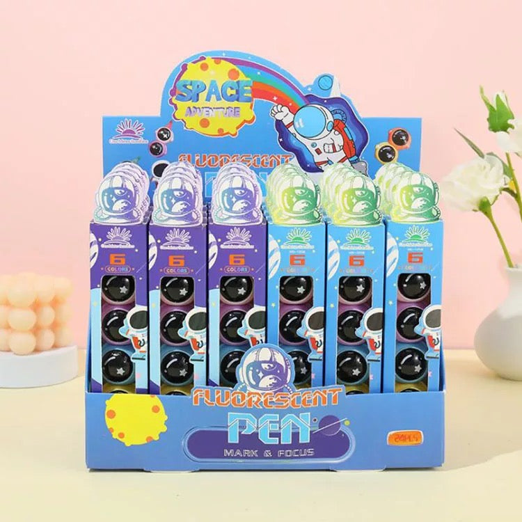 Stackable Astronaut Highlighters - Tinyminymo