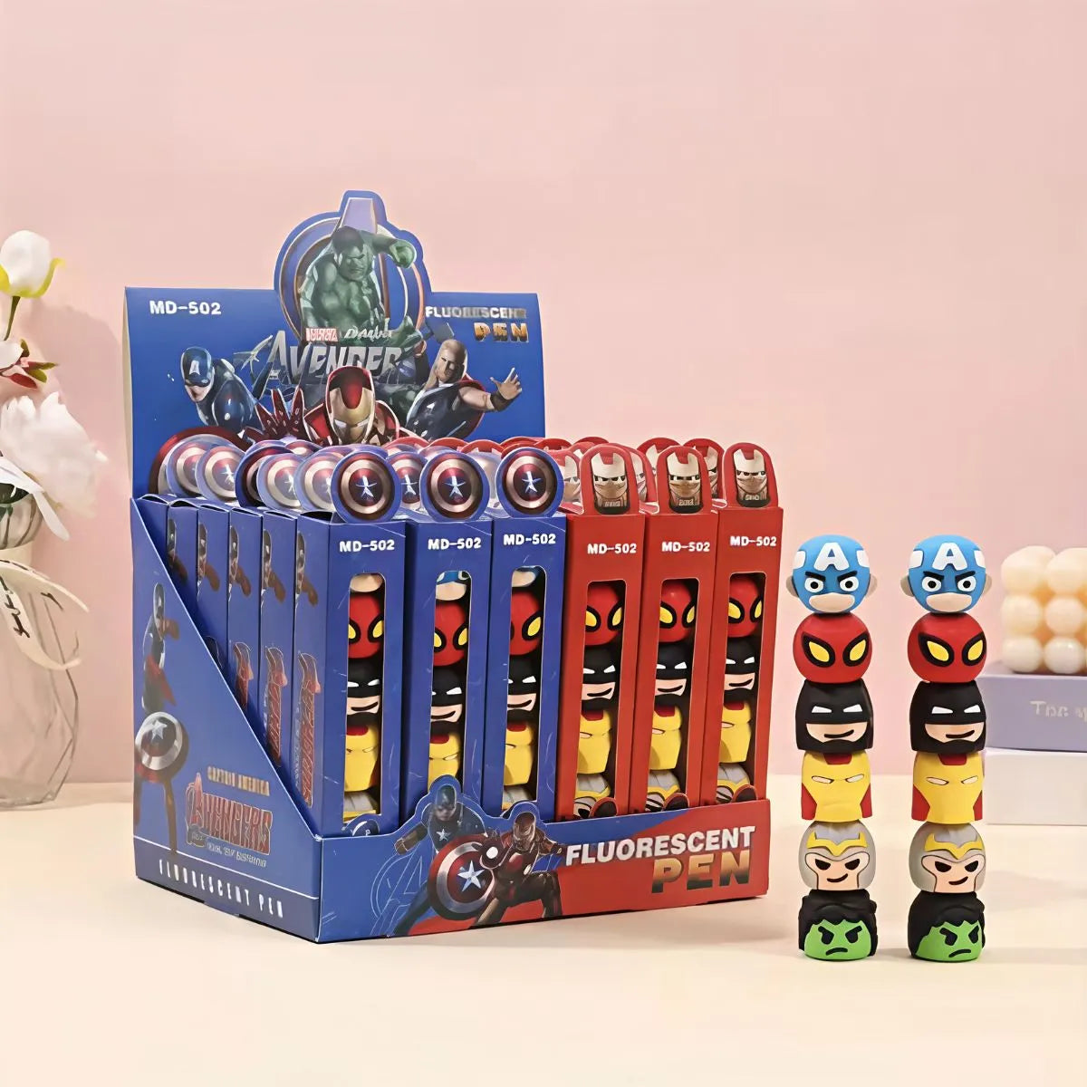 Avengers Stackable Highlighter - Tinyminymo
