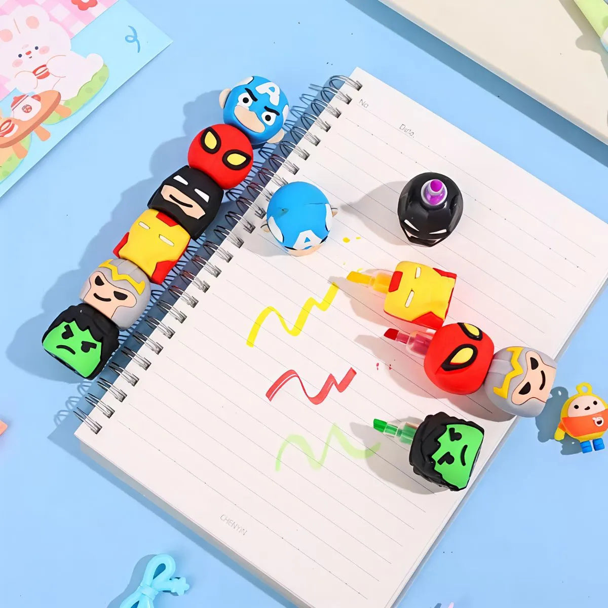 Avengers Stackable Highlighter - Tinyminymo