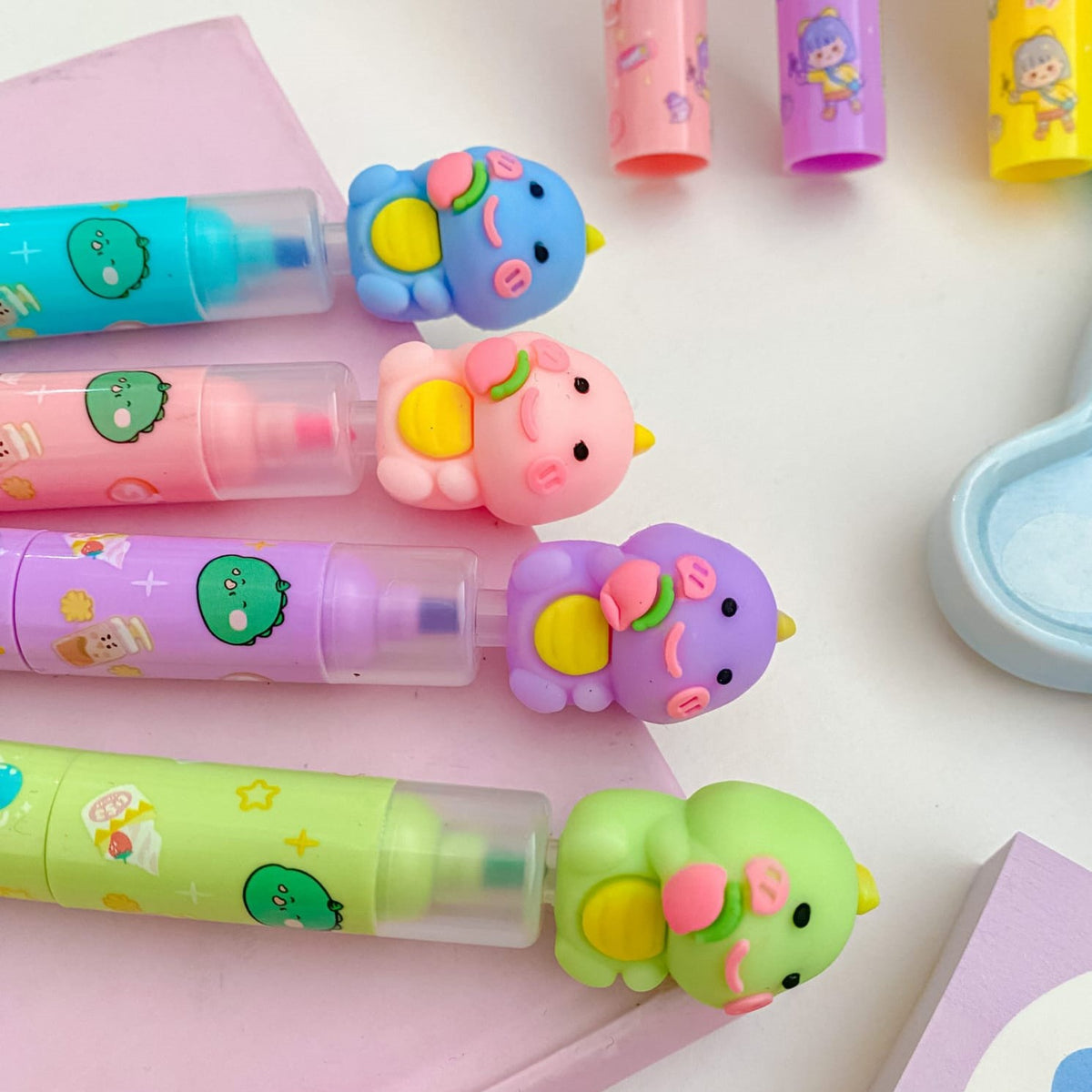 Stackable Dino Highlighter - Tinyminymo