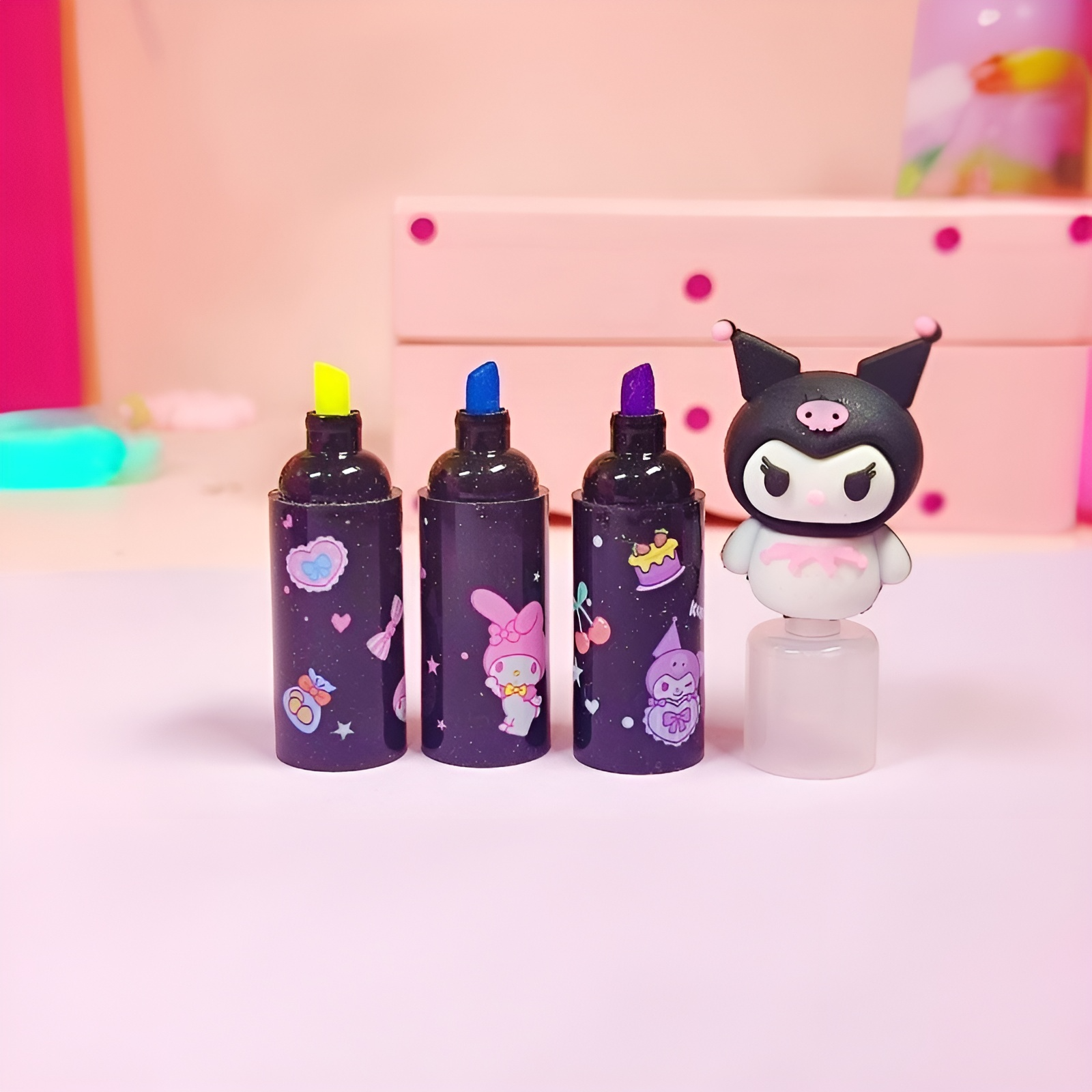 Stackable Kuromi Highlighter - Tinyminymo