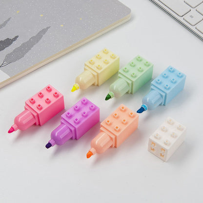 Stackable Lego Highlighters - Tinyminymo