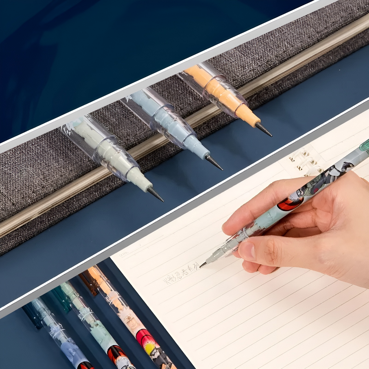 Stackable Naruto Pencil - Set of 6 - Tinyminymo