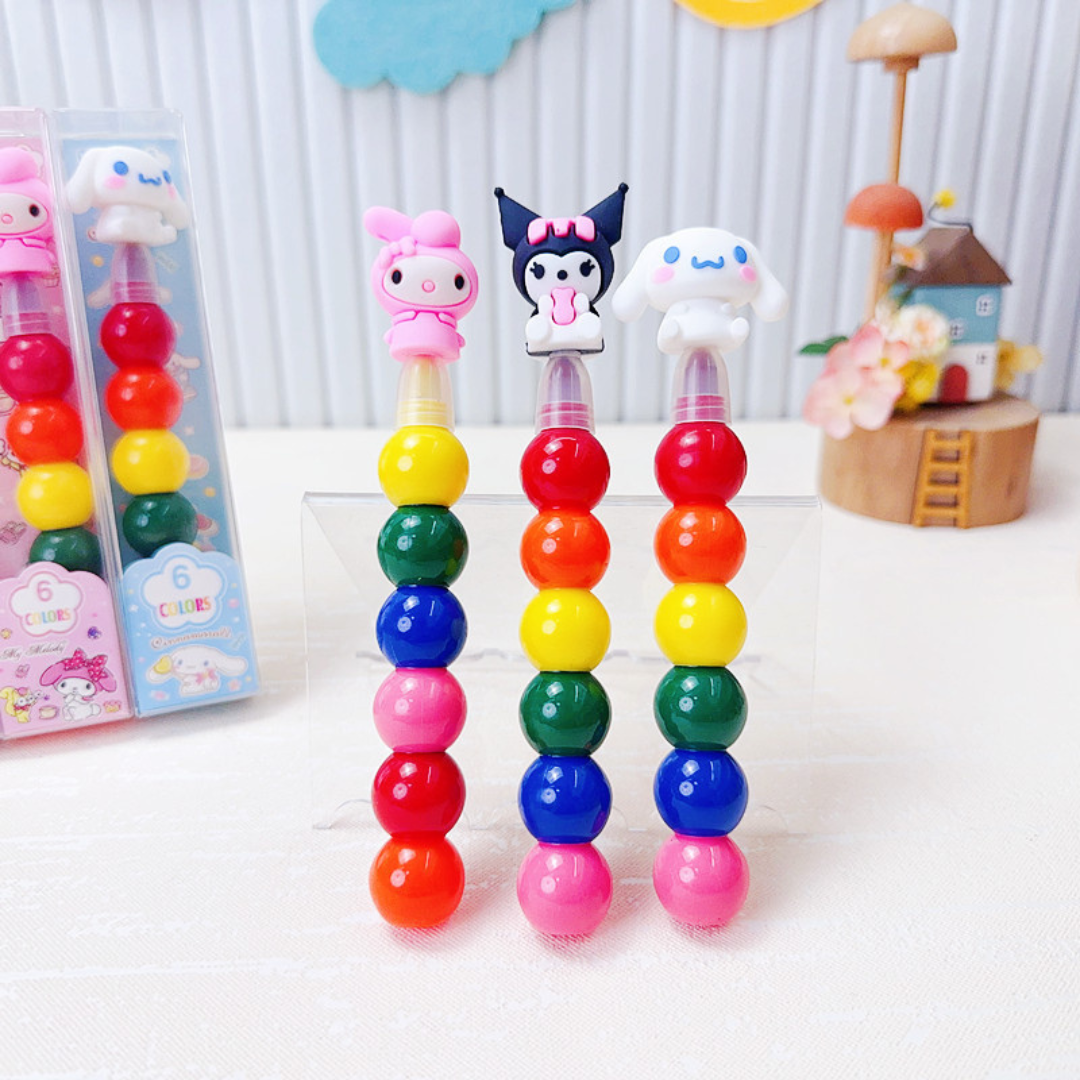Stackable Sanrio Crayon - Tinyminymo