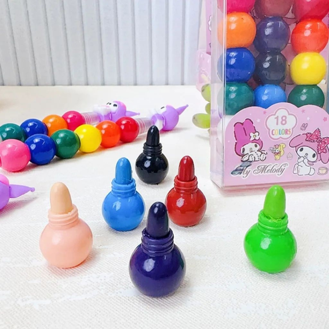 Stackable Sanrio Crayon - Tinyminymo