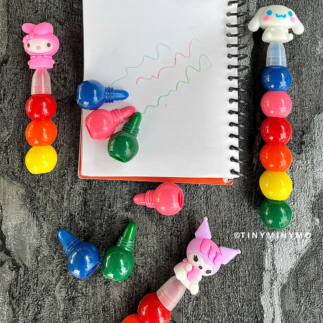 Stackable Sanrio Crayon - Tinyminymo