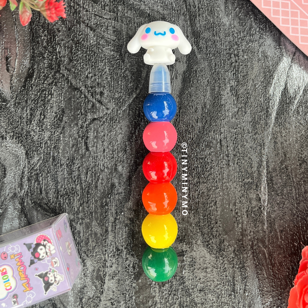 Stackable Sanrio Crayon - Tinyminymo