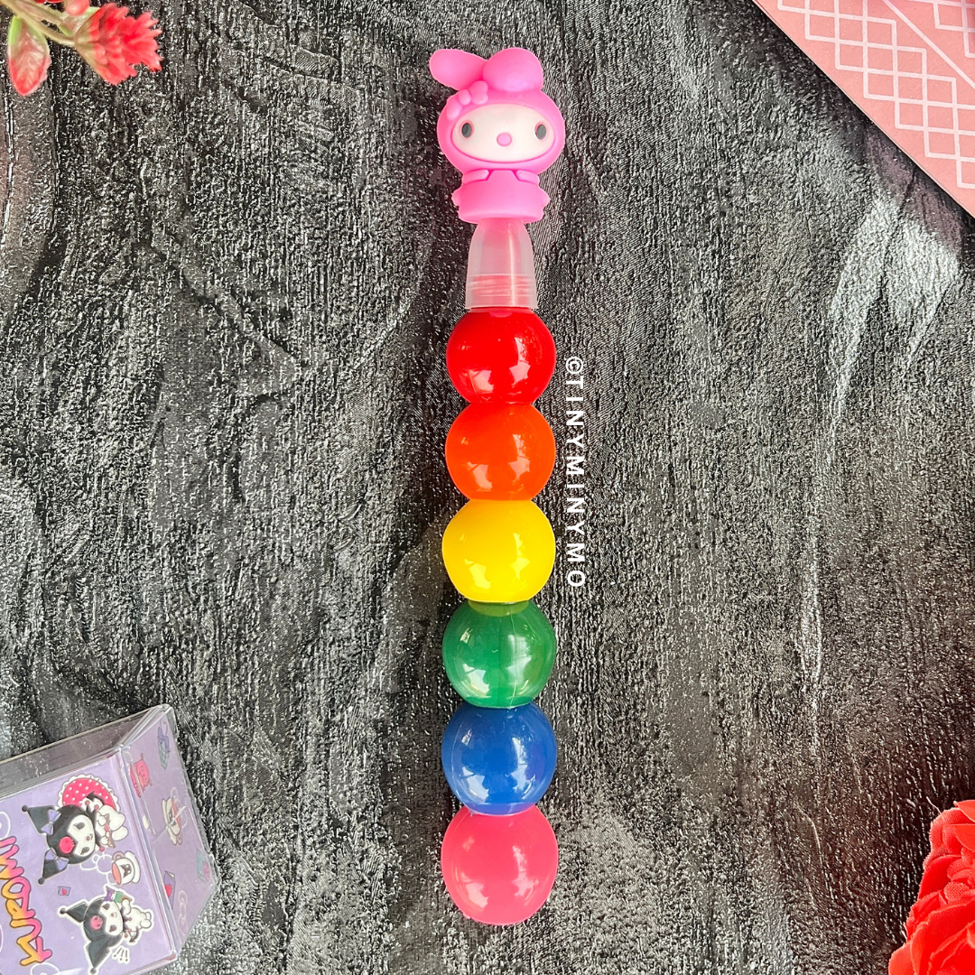 Stackable Sanrio Crayon - Tinyminymo