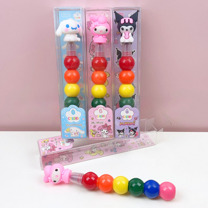 Stackable Sanrio Crayon - Tinyminymo