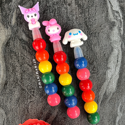 Stackable Sanrio Crayon - Tinyminymo