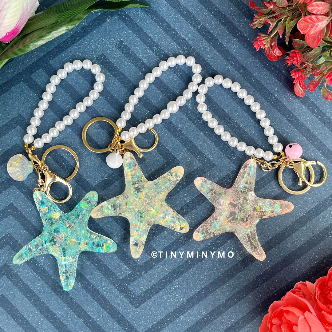 Starfish 3D Keychain - Tinyminymo