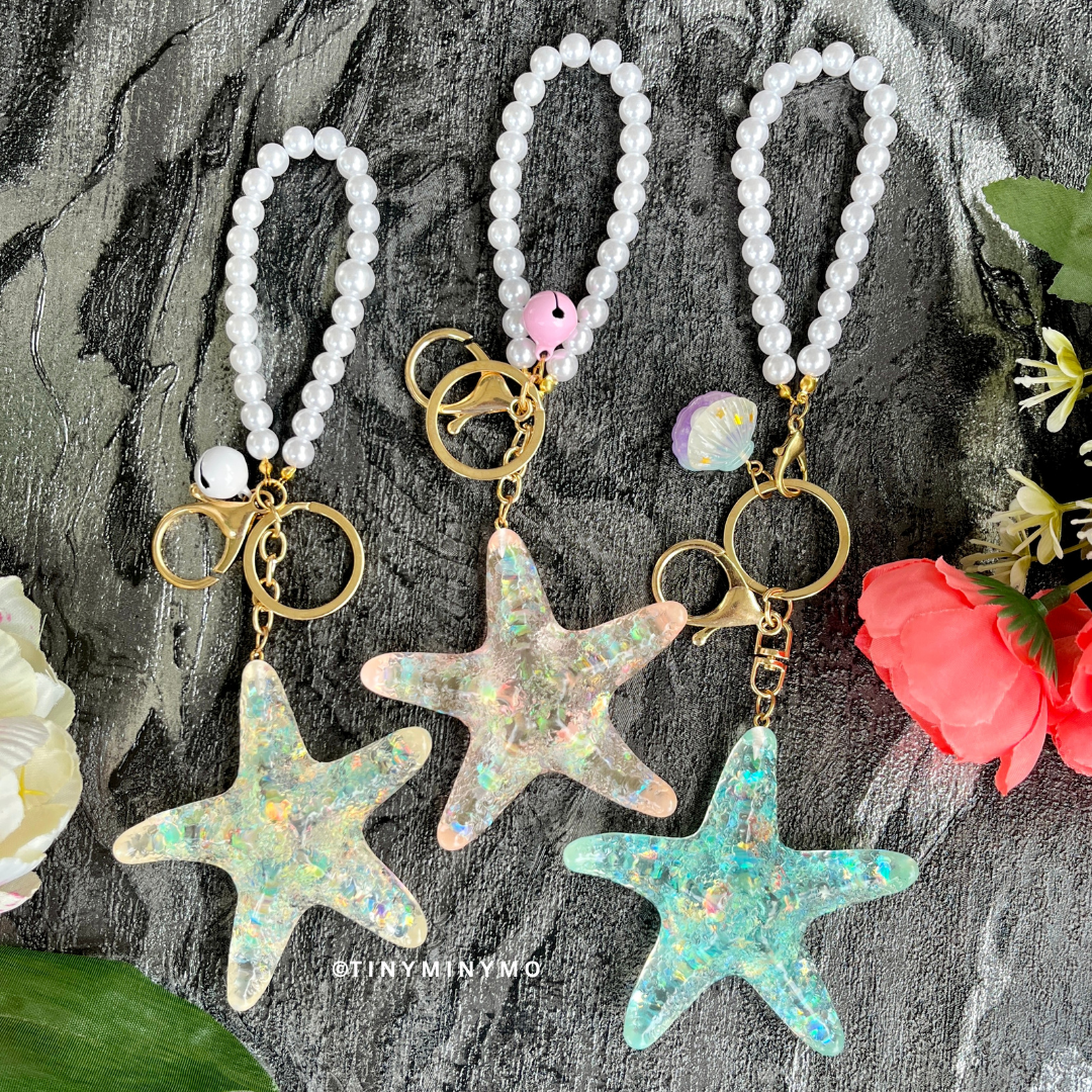 Starfish 3D Keychain - Tinyminymo