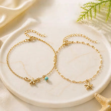 Load image into Gallery viewer, Two Designs of Starfish Anklets - Tinyminymo
