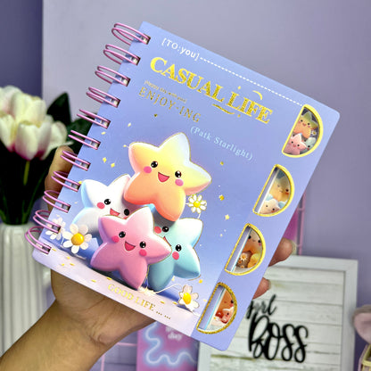 Starlight Mini Diary with Separation - Tinyminymo