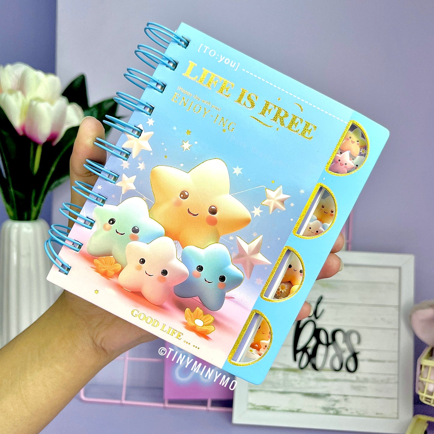 Starlight Mini Diary with Separation - Tinyminymo