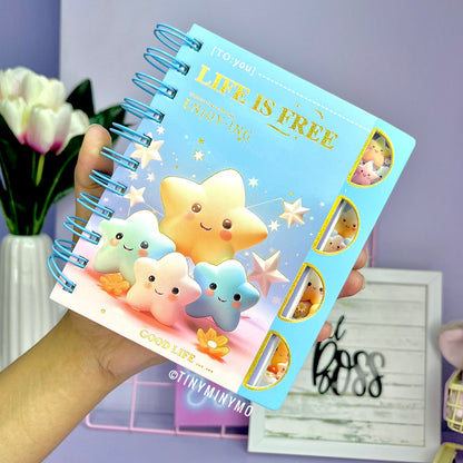 Starlight Mini Diary with Separation - Tinyminymo