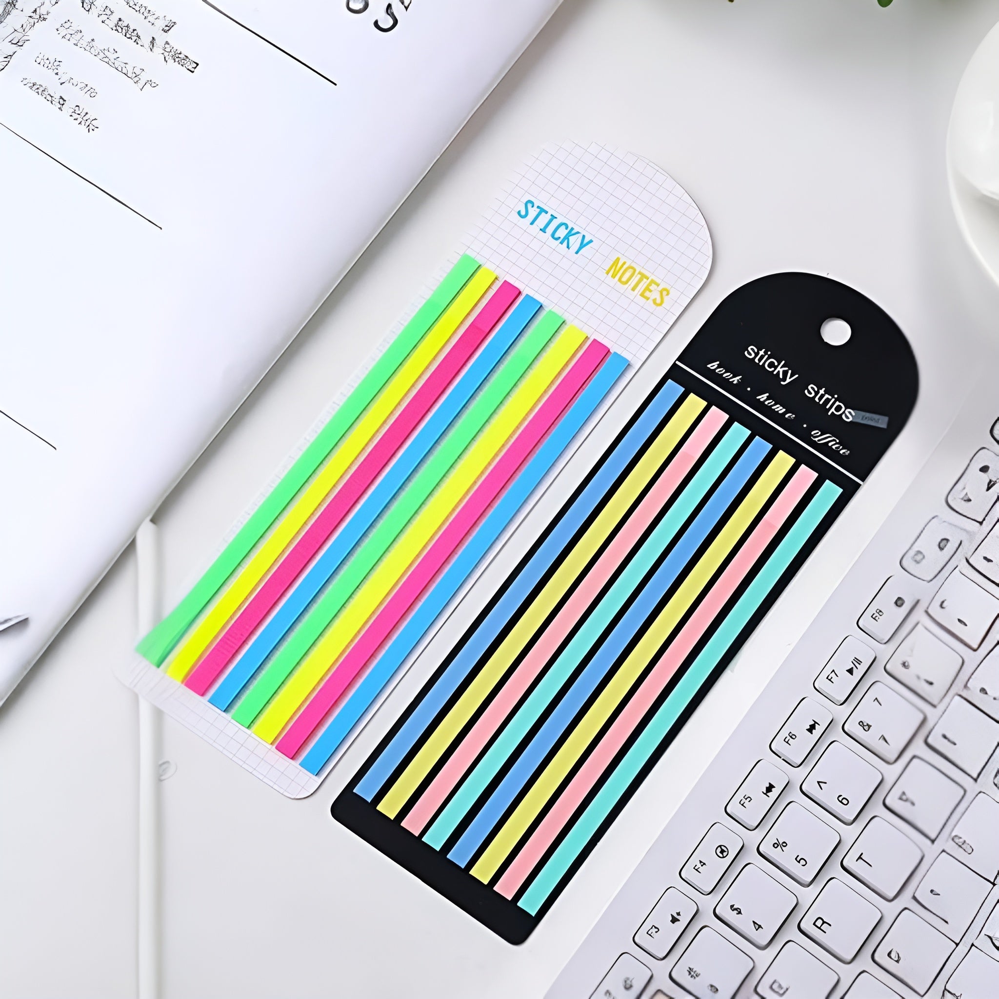 Highlighted Sticky Notes Buy Sticky Note Highlighter Strips | Online from Tinyminymo