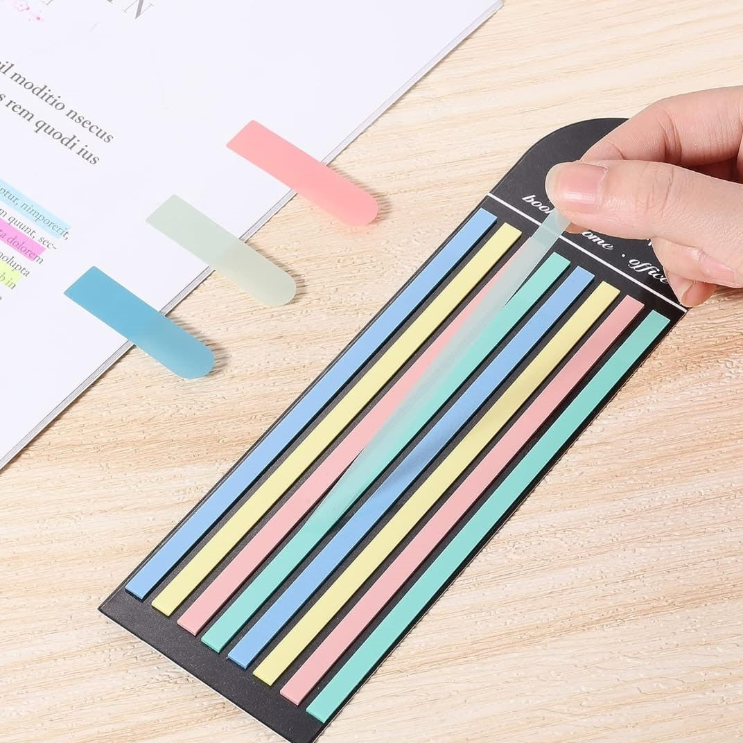 Highlighted Sticky Notes Buy Sticky Note Highlighter Strips | Online from Tinyminymo