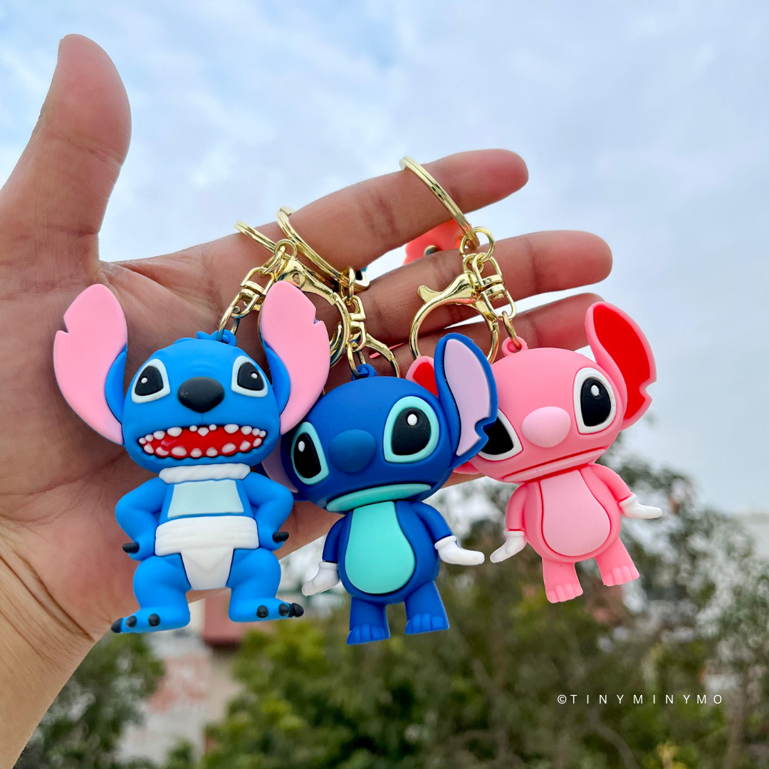 Stitch 3D Keychain - Tinyminymo