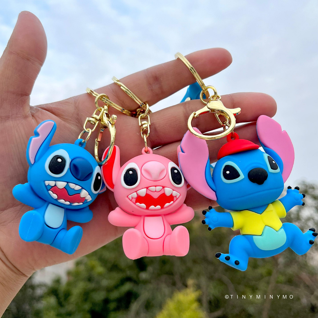 Stitch 3D Keychain - Tinyminymo