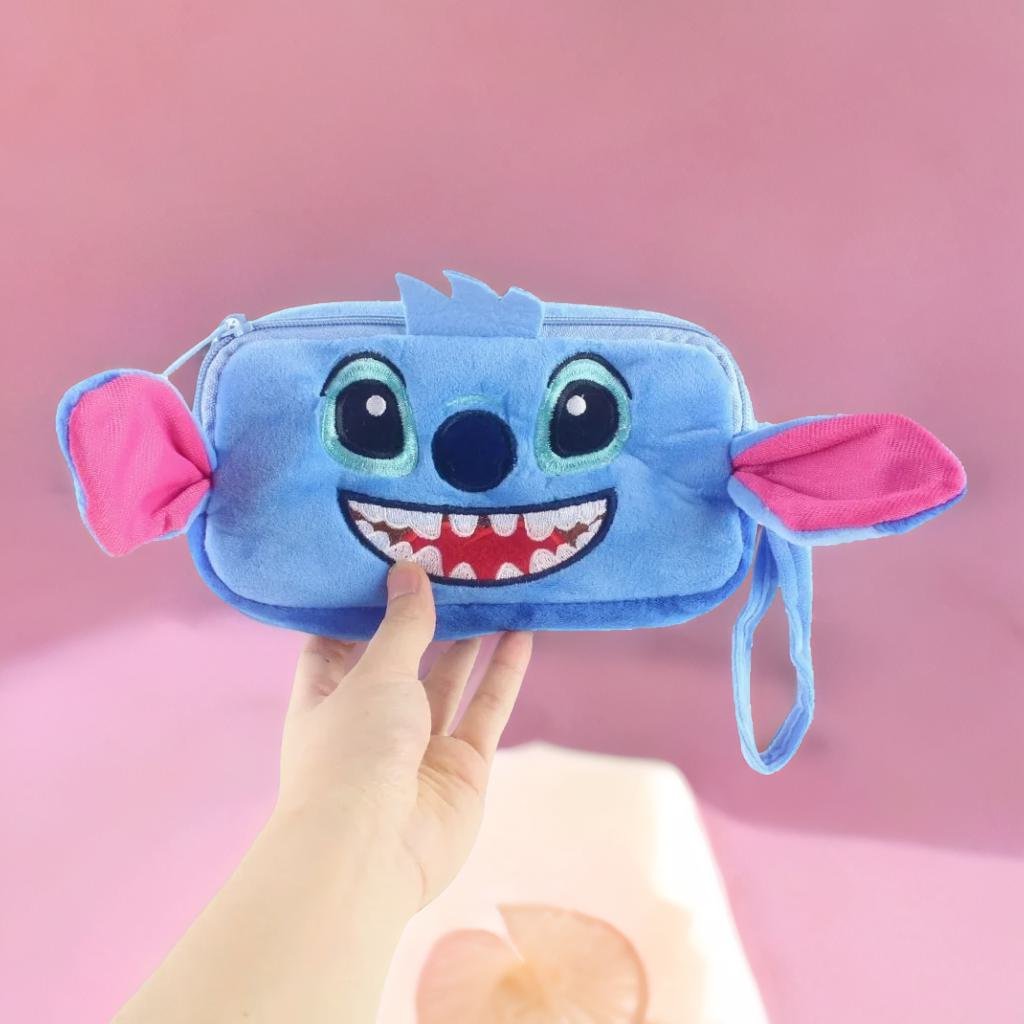 Stitch Dual Zipper Pouch - Tinyminymo