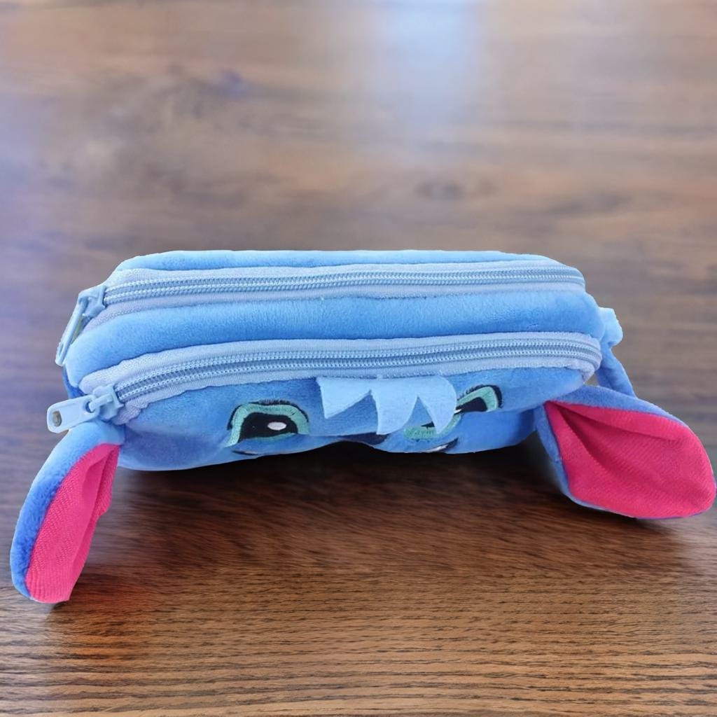Stitch Dual Zipper Pouch - Tinyminymo