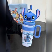 Load image into Gallery viewer, Blue Color Tumbler in Stitch Character - Tinyminymo

