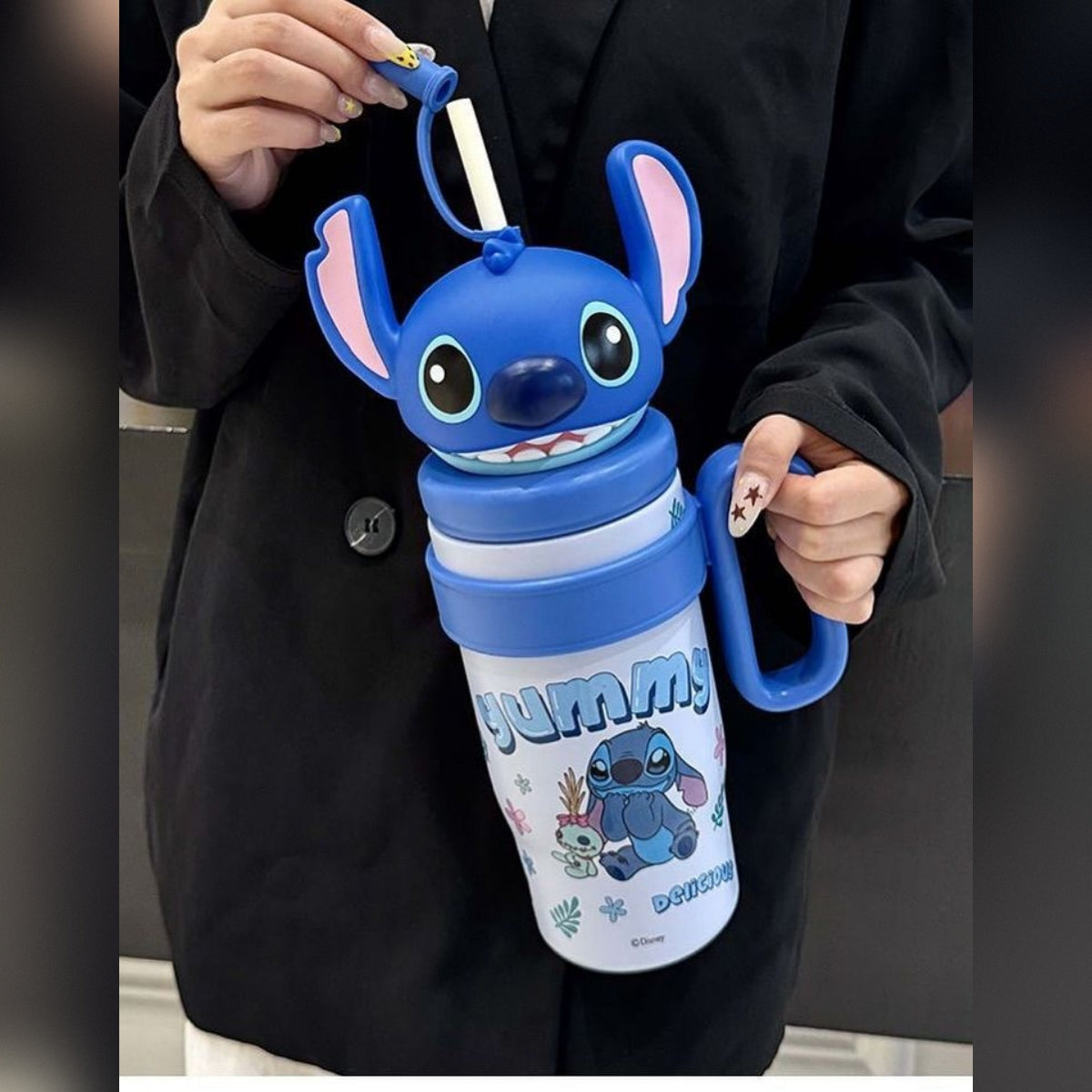 Stitch Insulated Sipper - Tinyminymo
