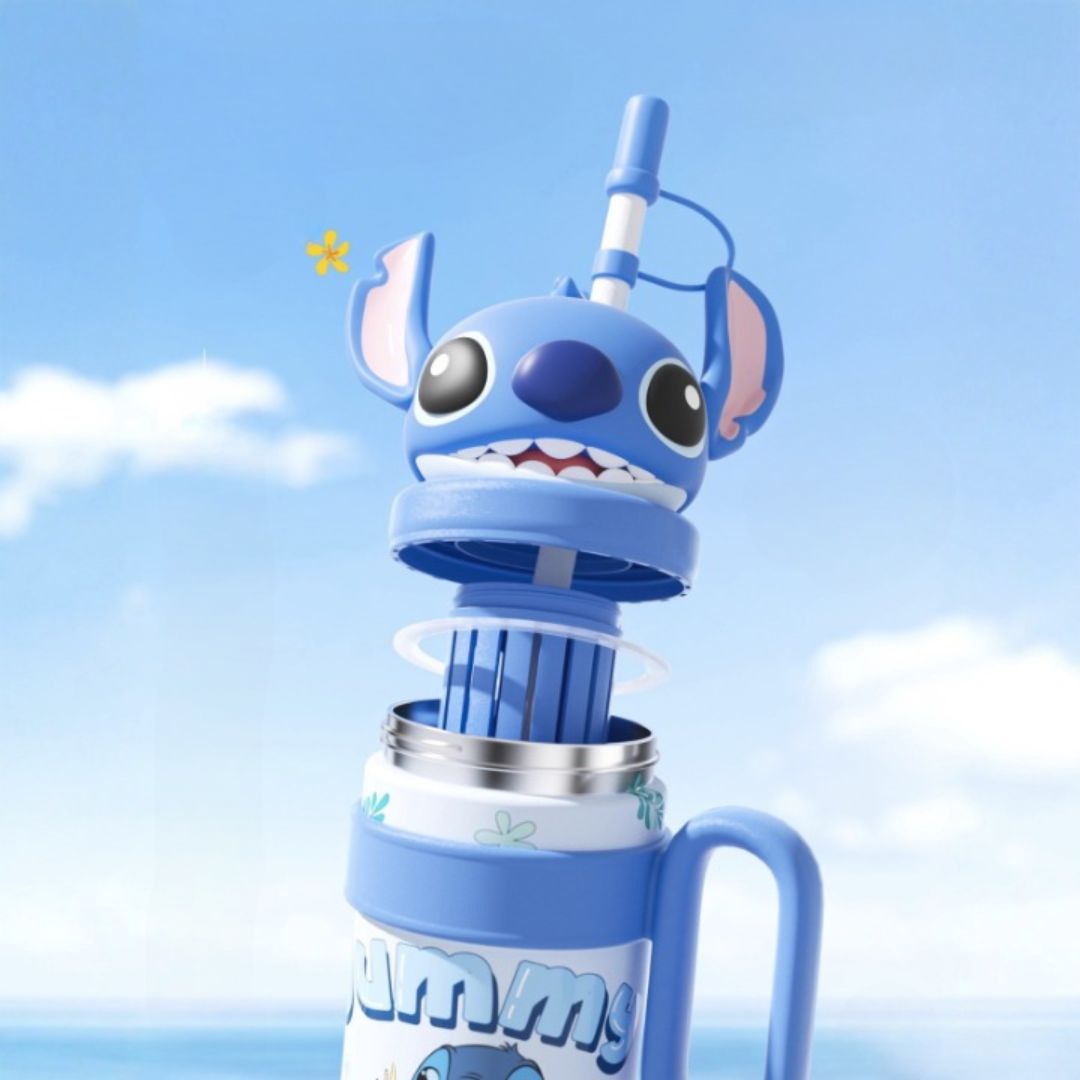 Open Blue Stitch Sipper - Tinyminymo