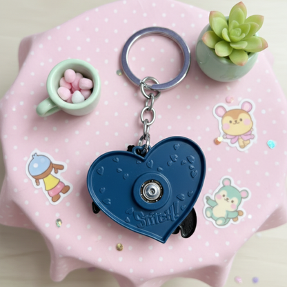 Backside of Stitch Keychain - Tinyminymo