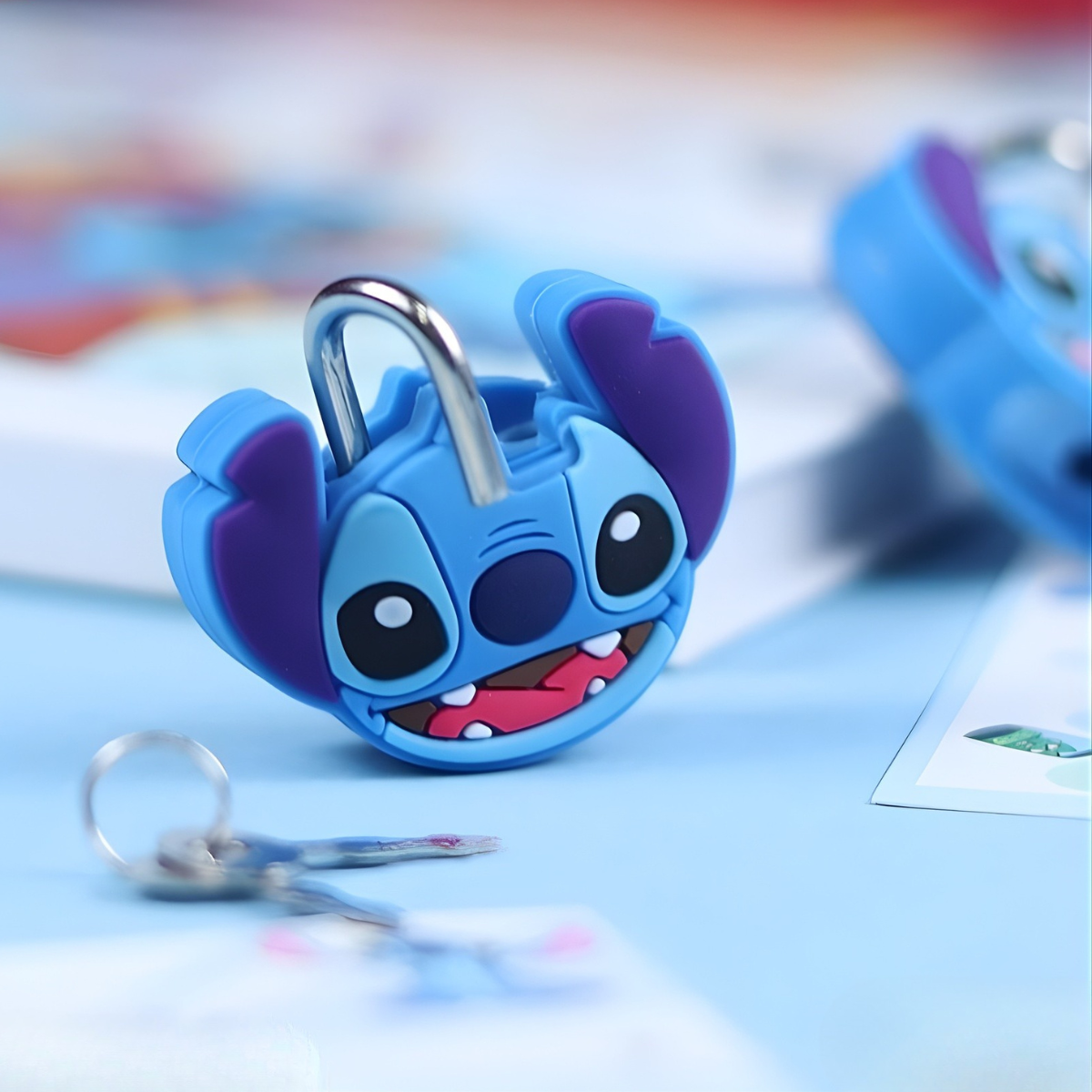 Blue Stitch Mini Lock - Tinyminymo