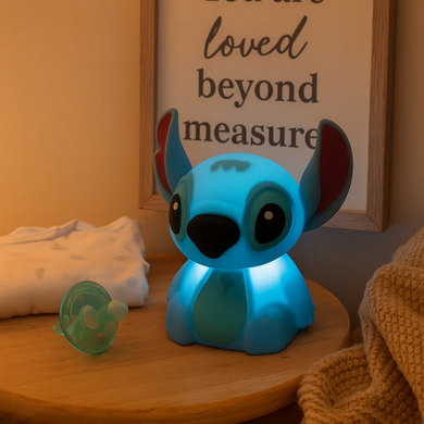 Blue Color Stitch Silicone Lamp - Tinyminymo