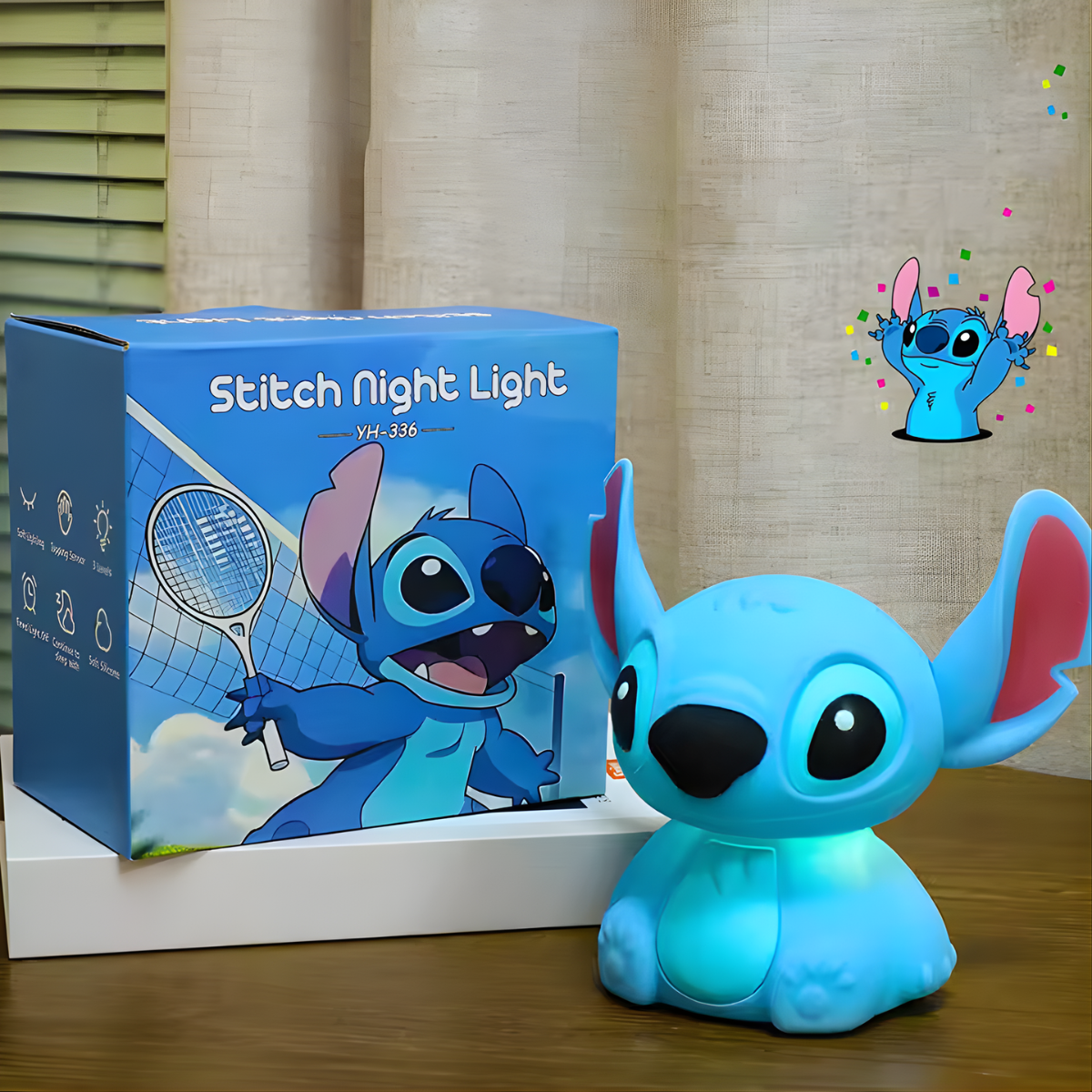 Stitch Night Light with Box - Tinyminymo