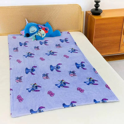 Stitch Blanket with Stitch Soft Toy - Tinyminymo