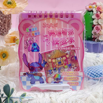 Peach Stitch Sticker Diary - Tinyminymo